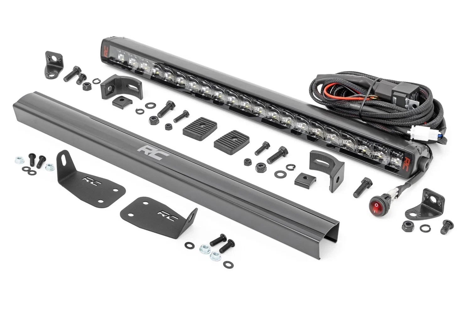 Fits Ford Bronco Sport(21-24) LED Light Bumper Mount 20_ Single Row 82036